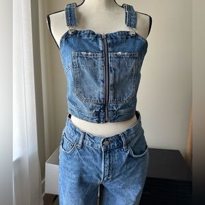 NWT Juicy Couture Overall Top